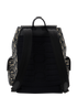 Saddle Backpack With Flap, back view